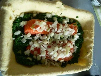 Rezept: Geblubter Lachs...am Freitag Geblubter Lachs...am Freitag - Rezept