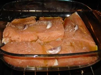 Rezept: Lachsfilet in Paprikasoße Bild Nr. 4 Lachsfilet in Paprikasoße - Rezept - Bild Nr. 4