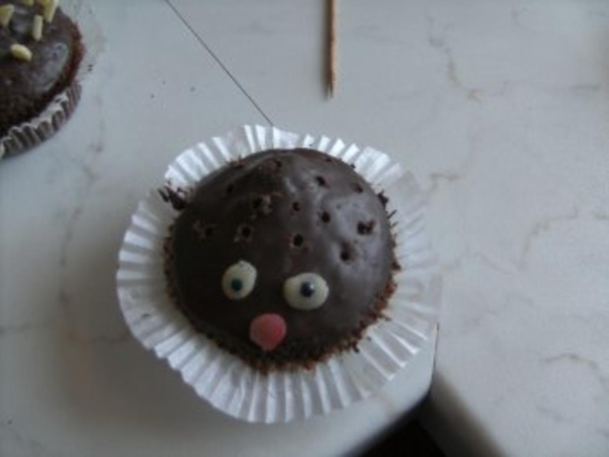 Igel Muffins - Rezept - Bild Nr. 4