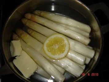 Fleisch : Pfeffersteak mit Spargel - Rezept - Bild Nr. 2