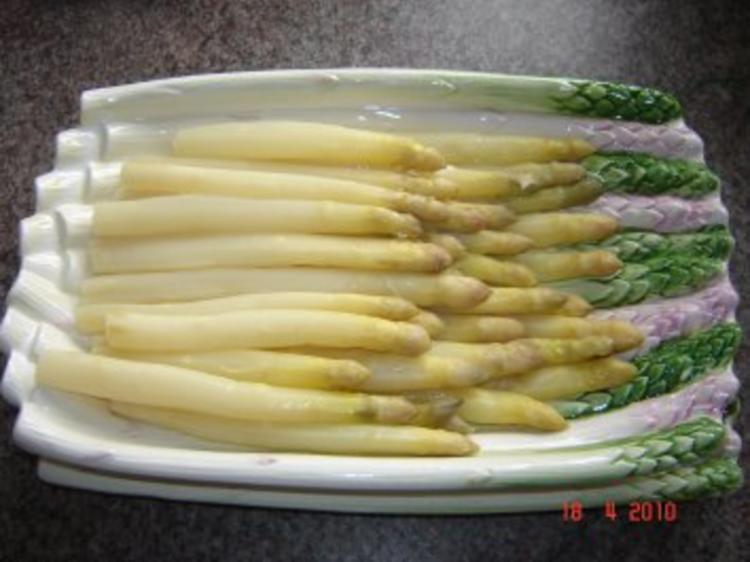 Fleisch : Pfeffersteak mit Spargel - einfach - von dickerle