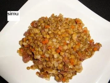 Rezept: Linsenpfanne Linsenpfanne - Rezept