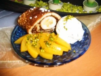 Nougatbanane im Mantel - Rezept