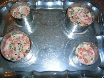 Rezept: Krebs Tatar mit Avocadohaube - eine leckere Vorspeise - Bild Nr. 4 Krebs Tatar mit Avocadohaube - eine leckere Vorspeise - - Rezept - Bild Nr. 4