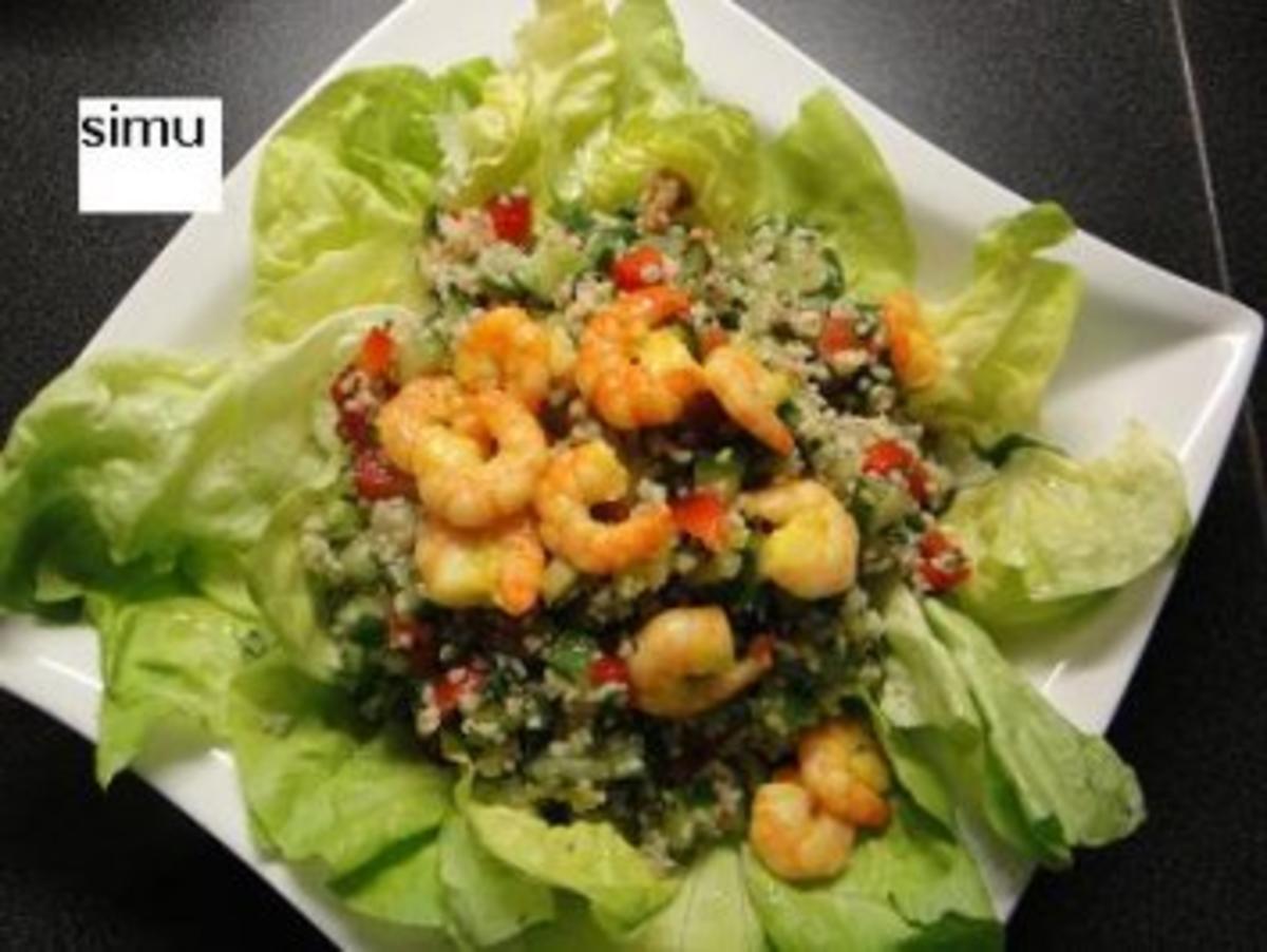 Couscous-Salat mit Crevetten - Rezept mit Bild - kochbar.de
