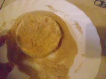 Rezept: Camembert gebraten mit Preiselbeeren und Schlagsahne Bild Nr. 4 Camembert gebraten mit Preiselbeeren und Schlagsahne - Rezept - Bild Nr. 4