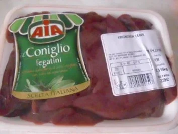 Kaninchenleber gebraten ~ Kartoffelmus - Rezept - Bild Nr. 2