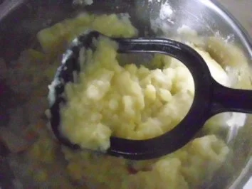 Kaninchenleber gebraten ~ Kartoffelmus - Rezept - Bild Nr. 13