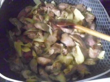 Kaninchenleber gebraten ~ Kartoffelmus - Rezept - Bild Nr. 14