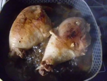 Rezept: Putenunterkeulen in Schwarzbiersoße Bild Nr. 4 Putenunterkeulen in Schwarzbiersoße - Rezept - Bild Nr. 4