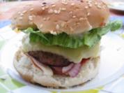 Verschieden belegte Hamburger - Rezept