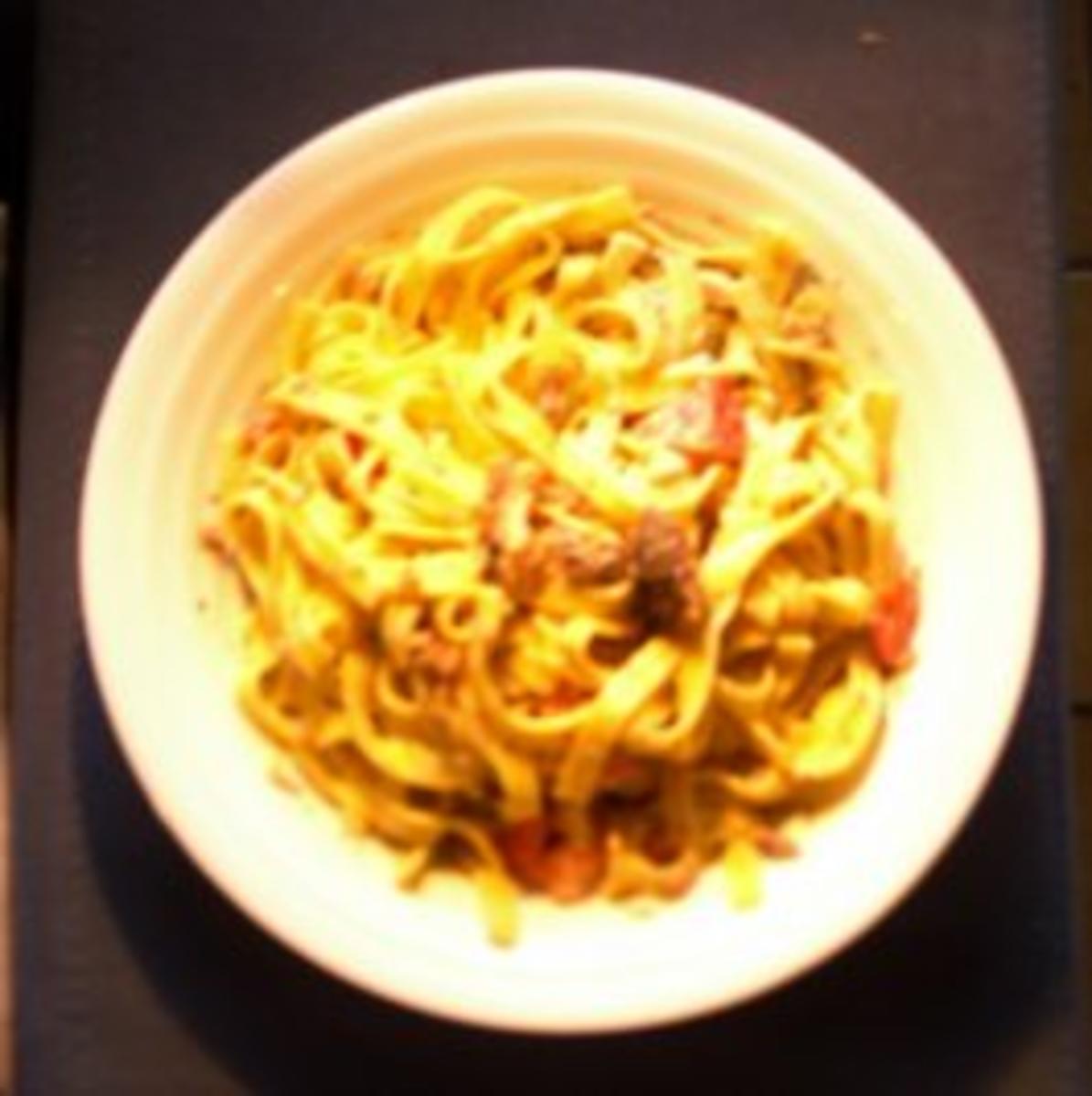 Nudeln mit Bücklingsfilet und Gemüse - Rezept - kochbar.de