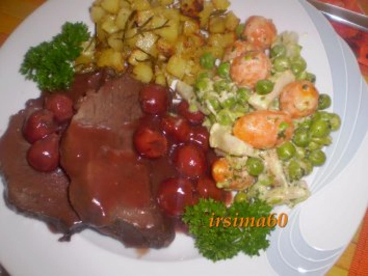 Rinderbraten mit Sauerkirschen - Rezept Von Einsendungen irsima60