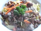 Entenragout mit Pfifferlingen & Knusperhaut - Rezept