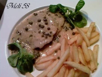 Rezept: Fleisch: Königsschnitzelchen in Kapernsoße Fleisch: Königsschnitzelchen in Kapernsoße - Rezept