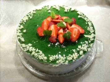 Erdbeer-Waldmeister-Torte - Rezept - Bild Nr. 6