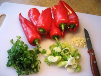 Rezept: Paprika gebraten Bild Nr. 3 Paprika gebraten - Rezept - Bild Nr. 3