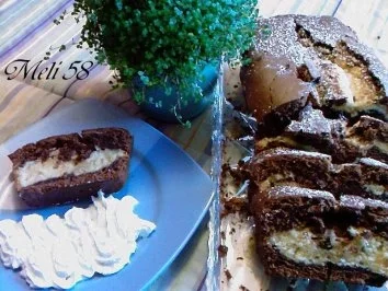 Rezept: Backen: Marmorkuchen Braun-Weiß Backen: Marmorkuchen Braun-Weiß - Rezept