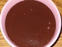 Rezept: Dessert - Schokoladen-Dessert mit Ananas, Marzipan, Eierlikör und Kokos Bild Nr. 3 Dessert - Schokoladen-Dessert mit Ananas, Marzipan, Eierlikör und Kokos - Rezept - Bild Nr. 3