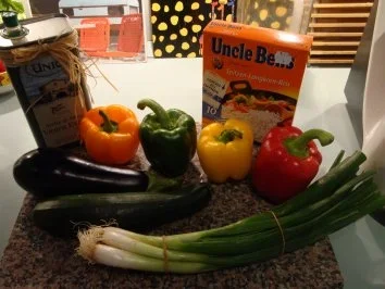 Gemüsepfanne mit Kürbissoße und Champignons - Rezept - Bild Nr. 2