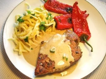 Rezept: Kräutersteaks vom Schwein ... Kräutersteaks vom Schwein ... - Rezept