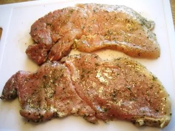 Rezept: Kräutersteaks vom Schwein ... Bild Nr. 2 Kräutersteaks vom Schwein ... - Rezept - Bild Nr. 2