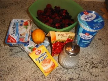 Frischkäse-Dessert mit heißen Früchten - Rezept - Bild Nr. 2