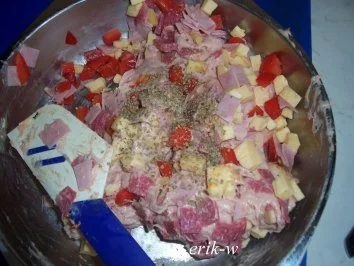 Pizza Fleischkäse - Rezept - Bild Nr. 3