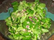 Feldsalat mit Gorgonzoladressing - Rezept