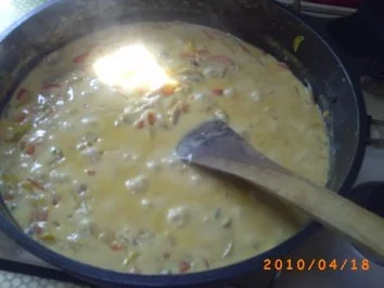 Mittagessen: Filetpfännchen überbacken mit Tagliatelle - Rezept - Bild Nr. 6