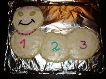 Kindergeburtstagsraupe - Rezept