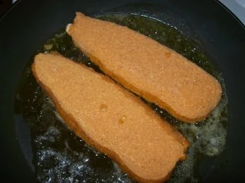 Fischfilet mit Kartoffelbrei u. Gurkensalat - Rezept - Bild Nr. 3