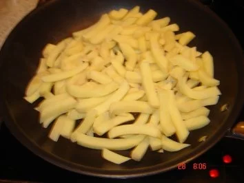 Chili Pommes aus der Pfanne - Rezept - Bild Nr. 2