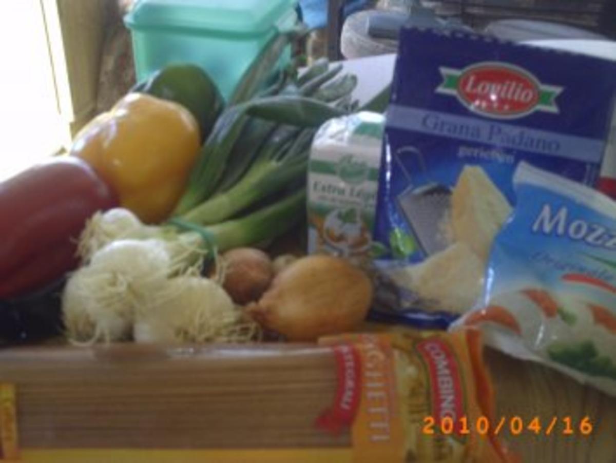 Mittagessen: Vollkornspaghetti mit Gemüsesoße - Rezept - Bild Nr. 2