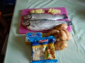 Forelle mit Mandelbutter - Rezept - Bild Nr. 2