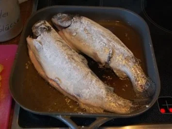 Forelle mit Mandelbutter - Rezept - Bild Nr. 3