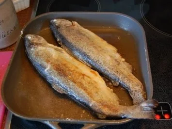 Forelle mit Mandelbutter - Rezept - Bild Nr. 5