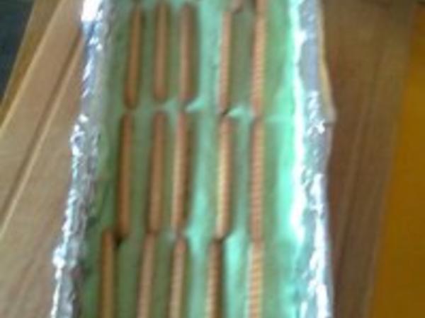 Waldmeister zebrakuchen - einfach - 145 kcal/100g