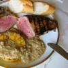 Steak mit Ananas + Knobi - Rezept