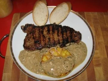 Steak mit Ananas + Knobi - Rezept - Bild Nr. 8