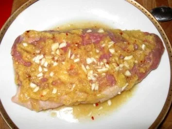 Steak mit Ananas + Knobi - Rezept - Bild Nr. 3