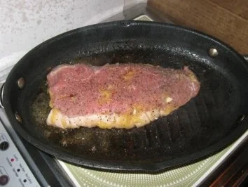 Steak mit Ananas + Knobi - Rezept - Bild Nr. 4