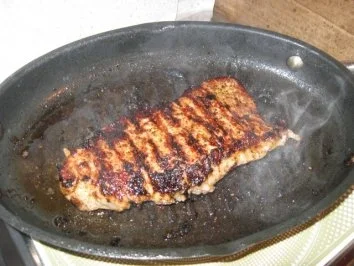 Steak mit Ananas + Knobi - Rezept - Bild Nr. 5