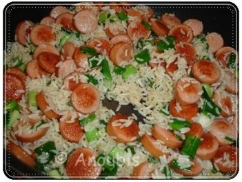 Hauptgericht deftig - Bratreis-Wurst- Pfanne - Rezept - Bild Nr. 6