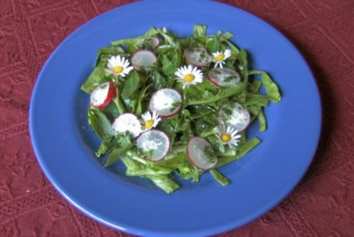 Bilder für Salat mit Wildkräutern - Rezept