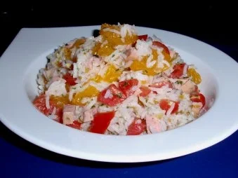 Fruchtiger Reissalat - Rezept