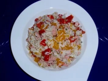Fruchtiger Reissalat - Rezept - Bild Nr. 5