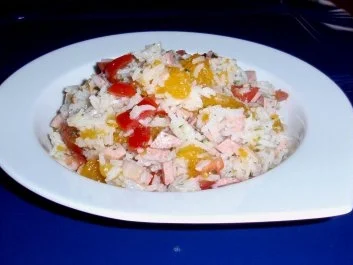 Fruchtiger Reissalat - Rezept - Bild Nr. 6