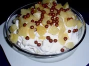 Ananas-Sahne-Jogurtcreme - Rezept