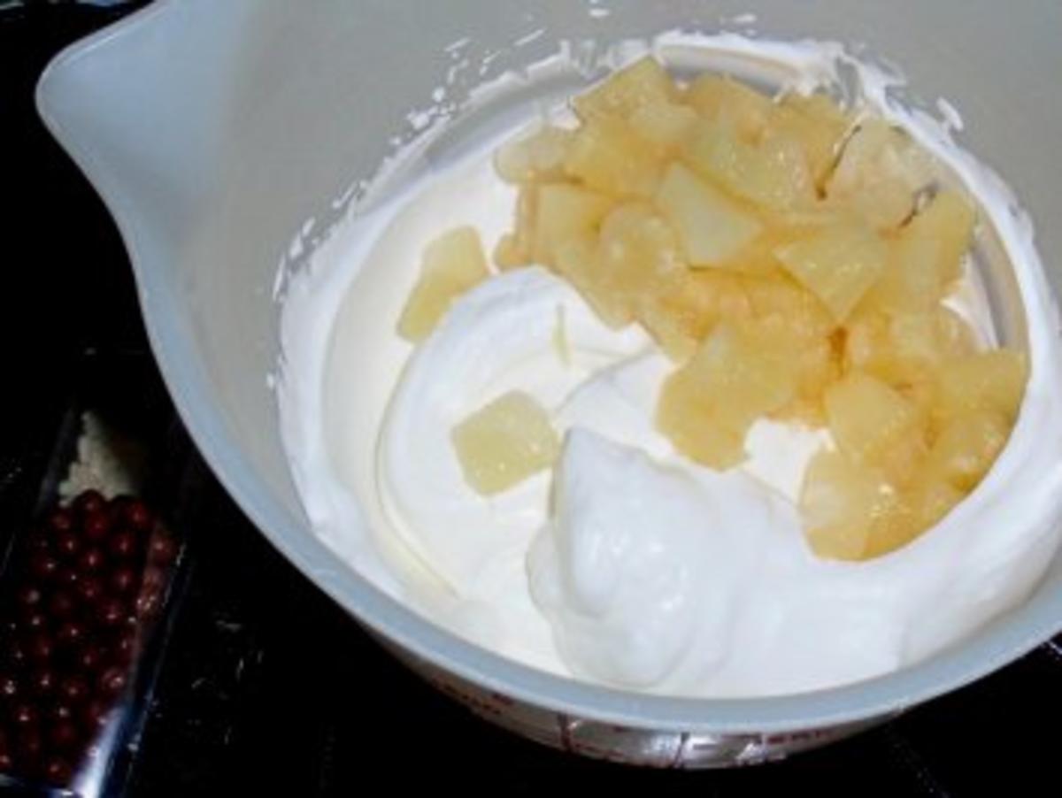 Ananas-Sahne-Jogurtcreme - Rezept - Bild Nr. 2